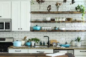 white small kitchen 